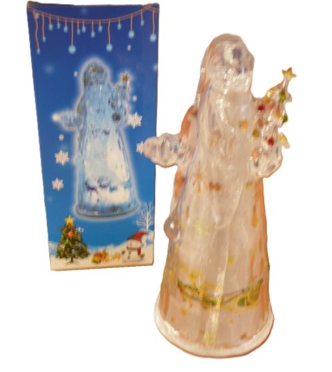 Figurka Mikołaj podświetlany 18cm | 0028D