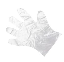 Rękawice foliowe HDPE 100szt.