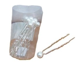 Spinka kokówka 12szt perła 1612