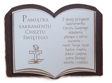 Książeczka ozdobna CHRZEST 20 x 15,5 cm P705