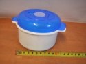 Pojemnik okrągły z pokrywką micro 0,5l | 3106