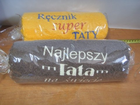 Ręcznik haftowany 50 x 100 TATA