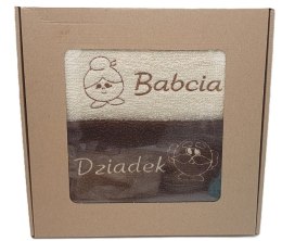 Ręcznik haftowany 50 x 100 cm 2szt. w pudełku dla Babci / Dziadka