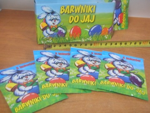 Barwniki do jaj 10 saszetek | 20002