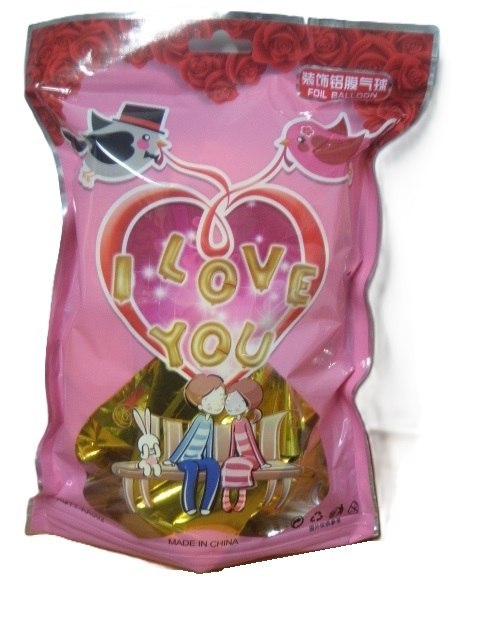 I LOVE YOU NAPIS BALONOWY - SN30643