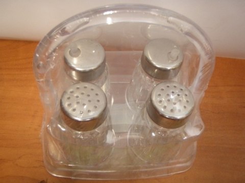 Kpl.do przypraw 4 el. CHROME LINE 00144