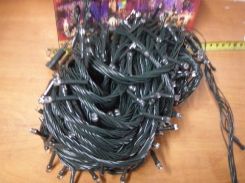 Lampki choinkowe 500led MULTI | 5571