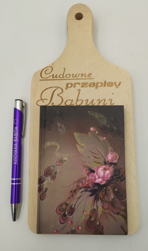 Deska + notes długopis BABCIA 28cm P1098