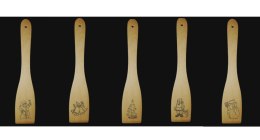 Łopatka prosta drewno bożonar. WESOŁA KUCHNIA 30 cm. | 3778