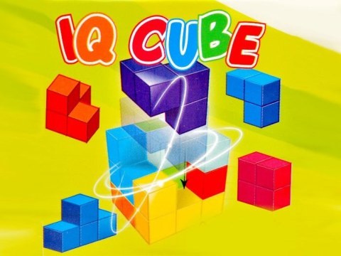 Magiczna kolorowa KOSTKA typu Tetris | GR0153