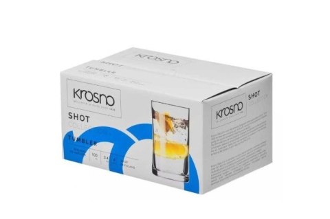 Szklanki literatka 6szt 100ml. KROSNO