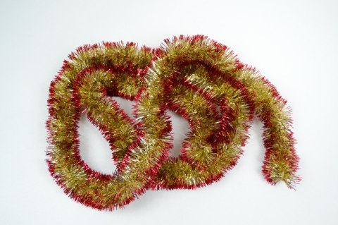 Łańcuch choinkowy ZŁOTO-CZERWONY fi-70 6m