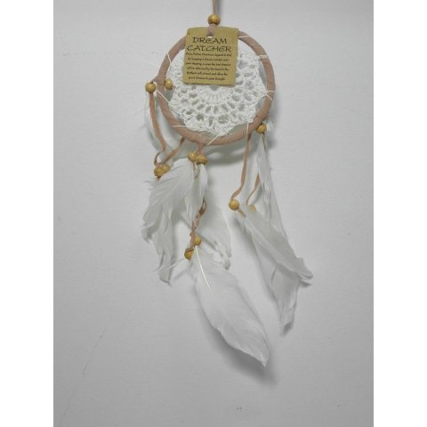 Łapacz snów śr. 9cm KORONKA