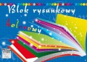 Blok rysunkowy 10szt. KOLOR A4/20K