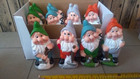 Figurka krasnal ceramiczny 20cm | FY446-03