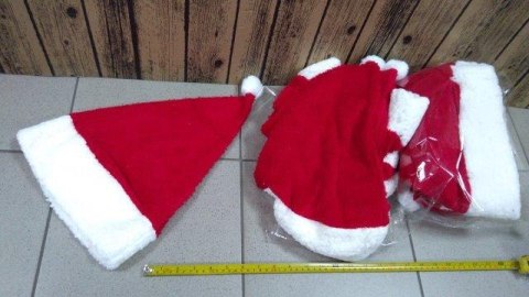 Czapka Mikołaja polar gruba