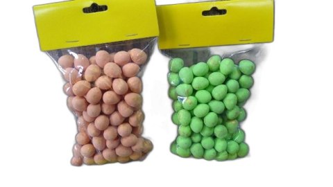 Jajka styropianowe 100szt. mix kolor | SUN7433