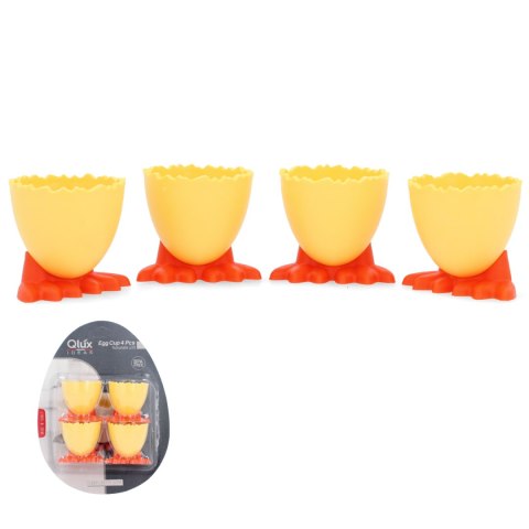 Kieliszki na jajka 4szt. SKORUPKI