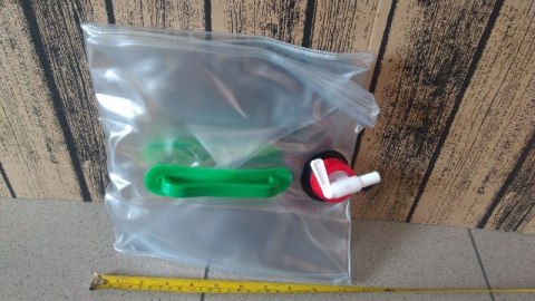 Kanister przenośny składany z kranem na wodę 20l | MB-10671