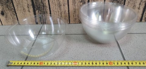 Miski 10szt. plastikowe 1600ml | 04-51