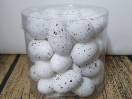 Jajka w kloszu 36szt 3cm 7BIAŁE 7704