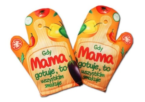 Rękawica Gdy Mama gotuje, to wszystkim smakuje RK1