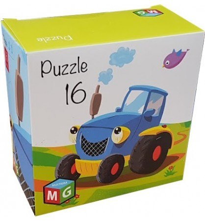 Puzzle 16 elementów TRAKTOR