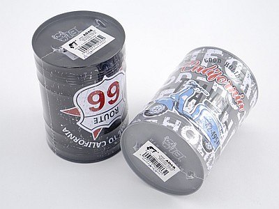 Skarbonka metalowa puszka CALIFORNIA 12,5x9cm