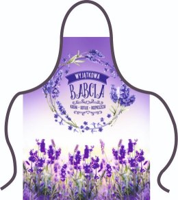 Fartuch premium Babcia lawenda | 149