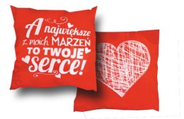 Poduszka A największe z moich marzeń... | D26