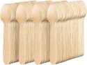 Łyżki drewniane jednorazowe sztućce ekologiczne 16 cm - 100 szt 27-89