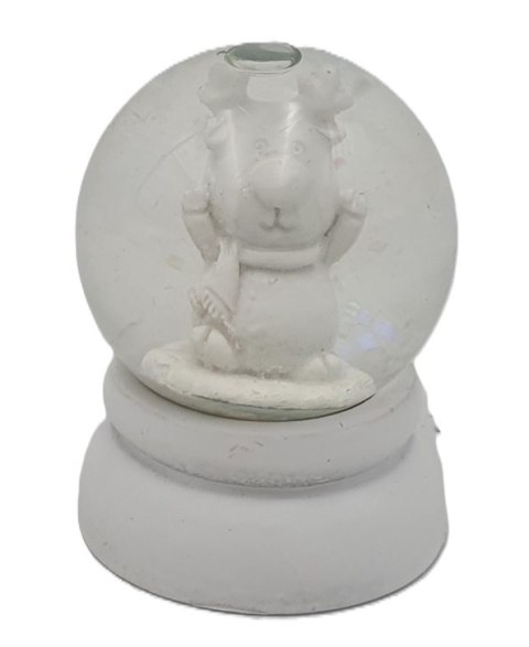 Renifer w kuli wodnej kula śnieżna 4,5 x 6,5cm