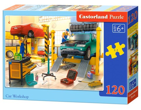 Puzzle 120 el. Car Workshop Castorland B-13531