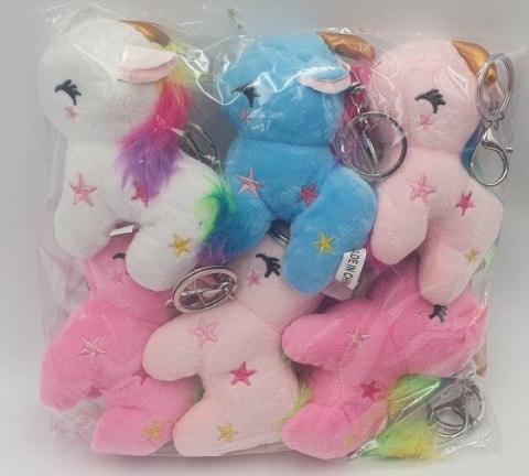 Brelok pluszowy JEDNOROŻEC B-2201