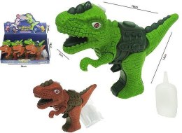 Pistolet dinozaur ziejący parą wodną ze światłem z dźwiękiem H13490