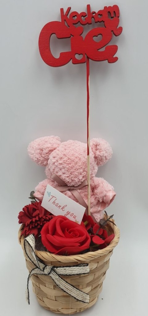 Pik drewniany z napisem "Kocham Cię" 3szt.