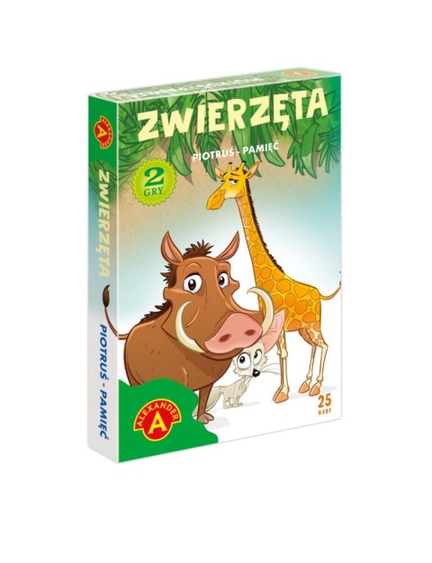 Karty Piotruś - PAMIĘĆ ZWIERZĘTA