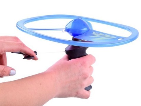 Latający dysk z naciągiem efekt świetlny SP0639 NI