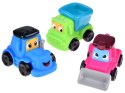 Zestaw miękkie autka budowlane 3szt. 18M+ | ZA4737B