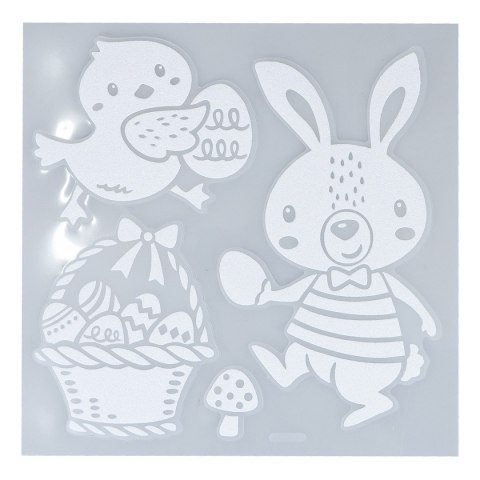 Ażurowe naklejki z brokatem WIELKANOC WN9326