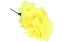 Bukiet kwiatów sztucznych żonkil 18gł. 52cm