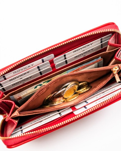 Portfel damski PU R-PKK-01 Red 5970