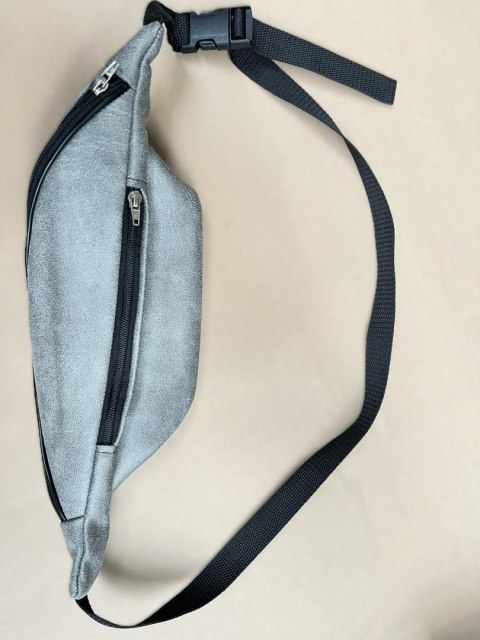 Saszetka nerka 40cm 4.1 srebrna