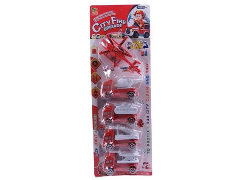 Zestaw aut + helikopter na blistrze straż