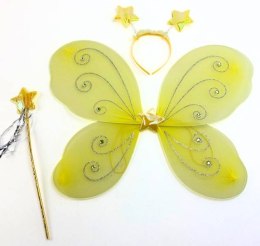 Zestaw motyl żółty