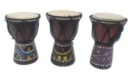 Bębenek drewniany 15cm MK15-11