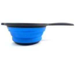 Durszlak silikonowy składany z rączką 20 x 8cm