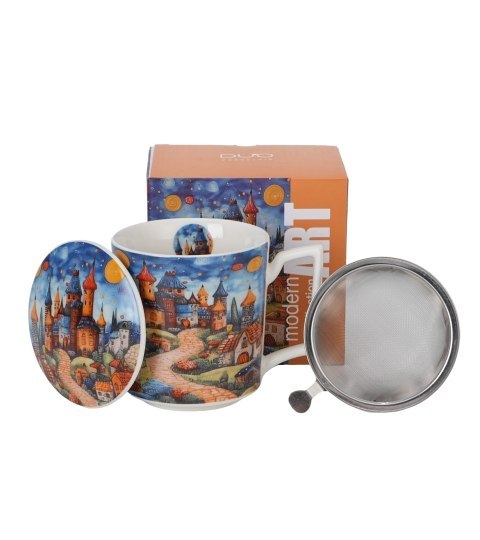 Kubek z zaparzaczem MODERN SLEEPY KINGDOM