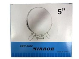 Lusterko kosmetyczne dwustronne powiększające do makijażu stojące 5