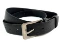 Pasek czarny do spodni 125cm